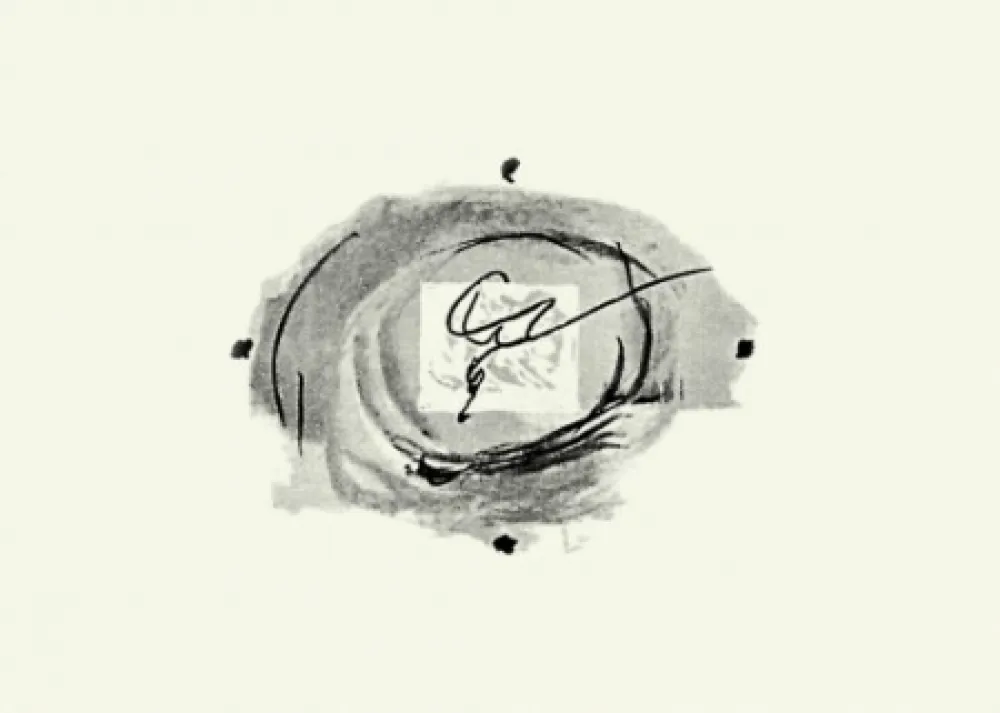 Литография Tàpies - Nocturn matinal - 4