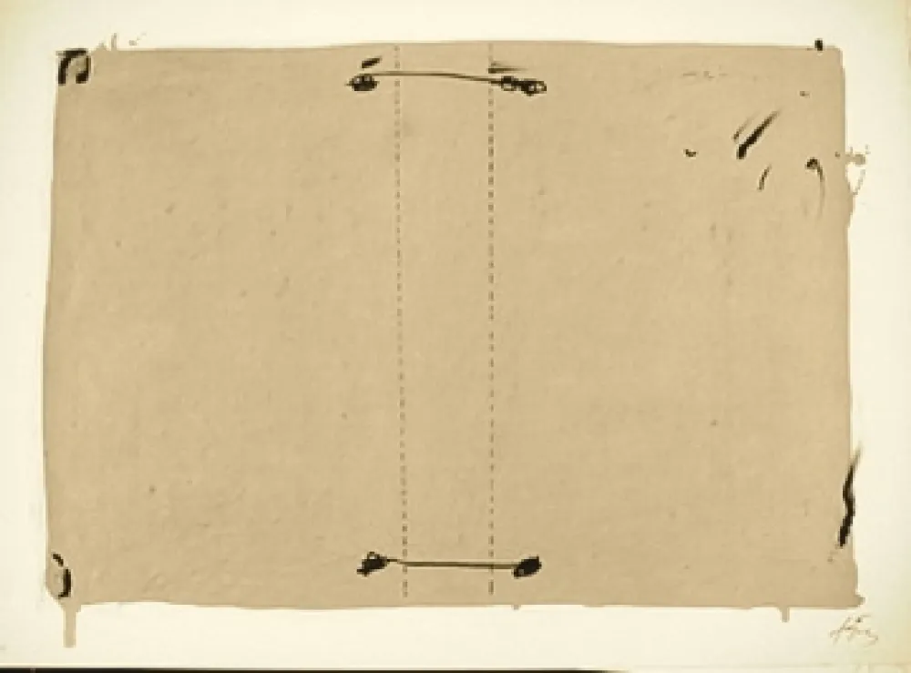 Литография Tàpies - NOCTURNO MATINAL