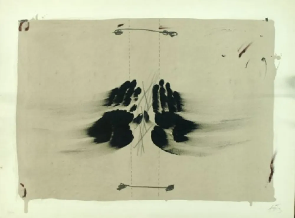 Литография Tàpies - NOCTURNO MATINAL