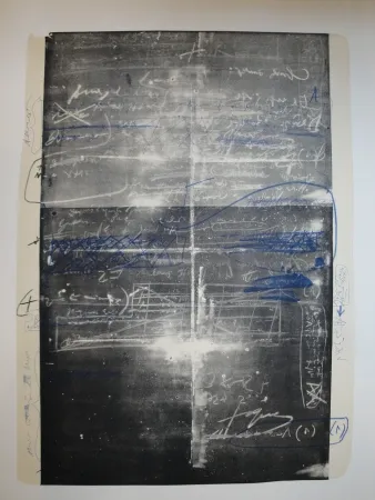 Литография Tàpies - Oeuvre gravé