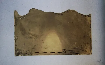 Офорт И Аквитанта Tàpies - Petrificada petrificante