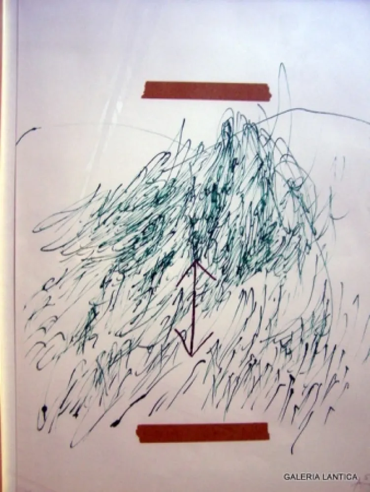 Литография Tàpies - POEMAS DEL CATALAN