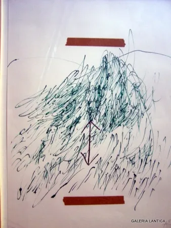 Литография Tàpies - POEMAS DEL CATALAN