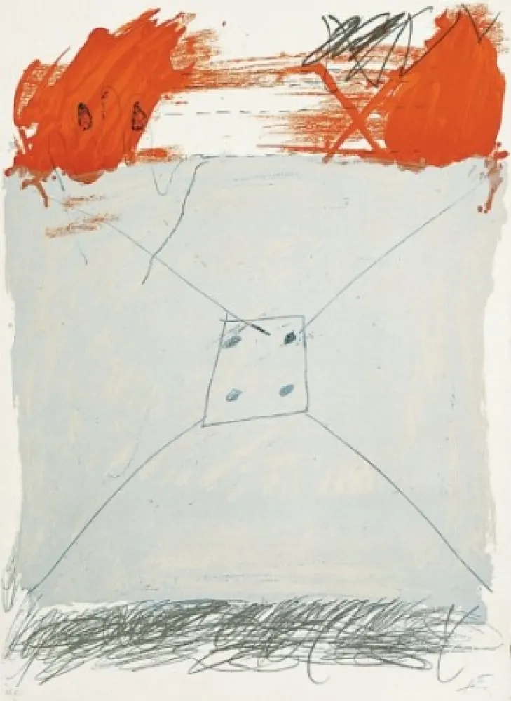 Литография Tàpies - Poems-1