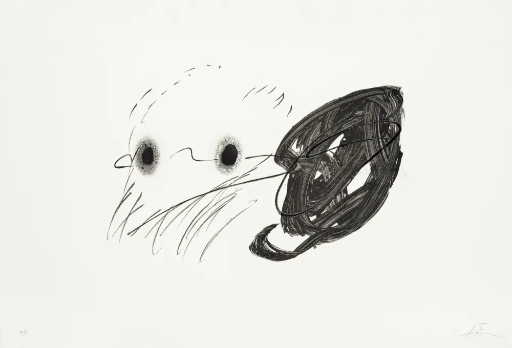 Литография Tàpies - Regard