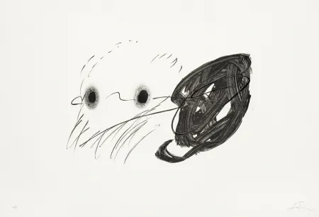 Литография Tàpies - Regard