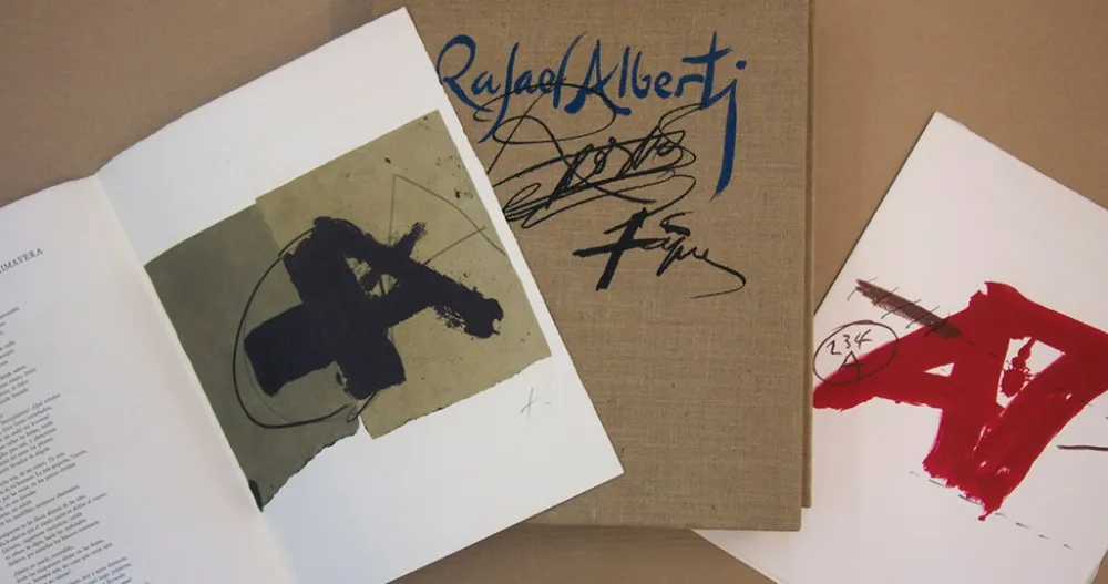 Иллюстрированная Книга Tàpies - Retornos De Lo Vivo Lejano - Tàpies / Alberti