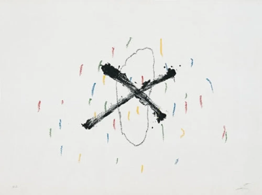 Литография Tàpies - Silenci