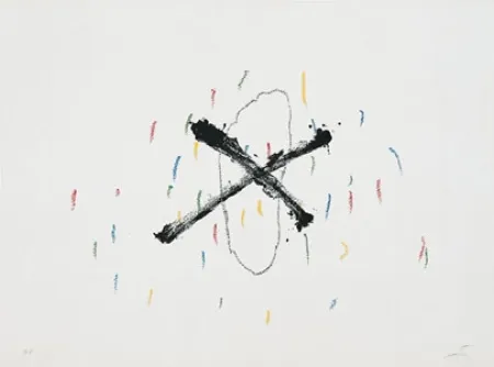 Литография Tàpies - Silenci