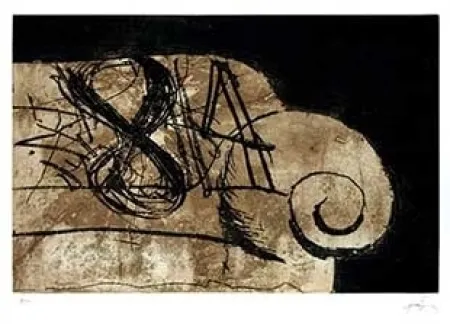 Гравюра Tàpies - Sofa