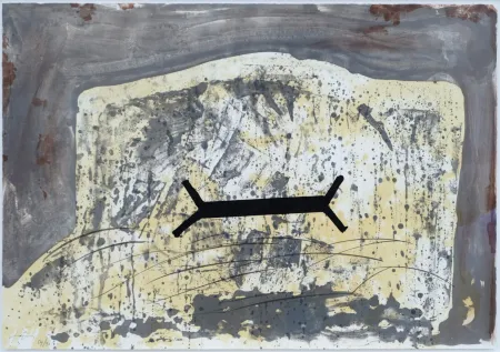 Литография Tàpies - Suite 63 x 90 (No 6)