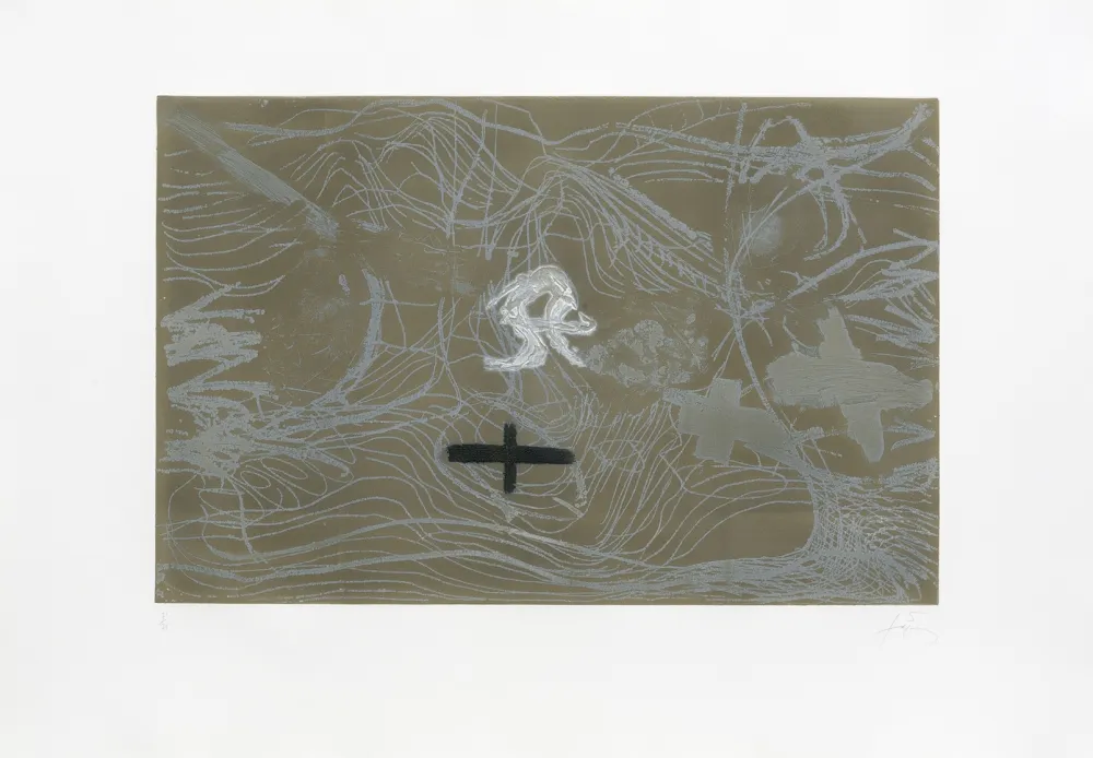 Гравюра Tàpies - Terrain vague