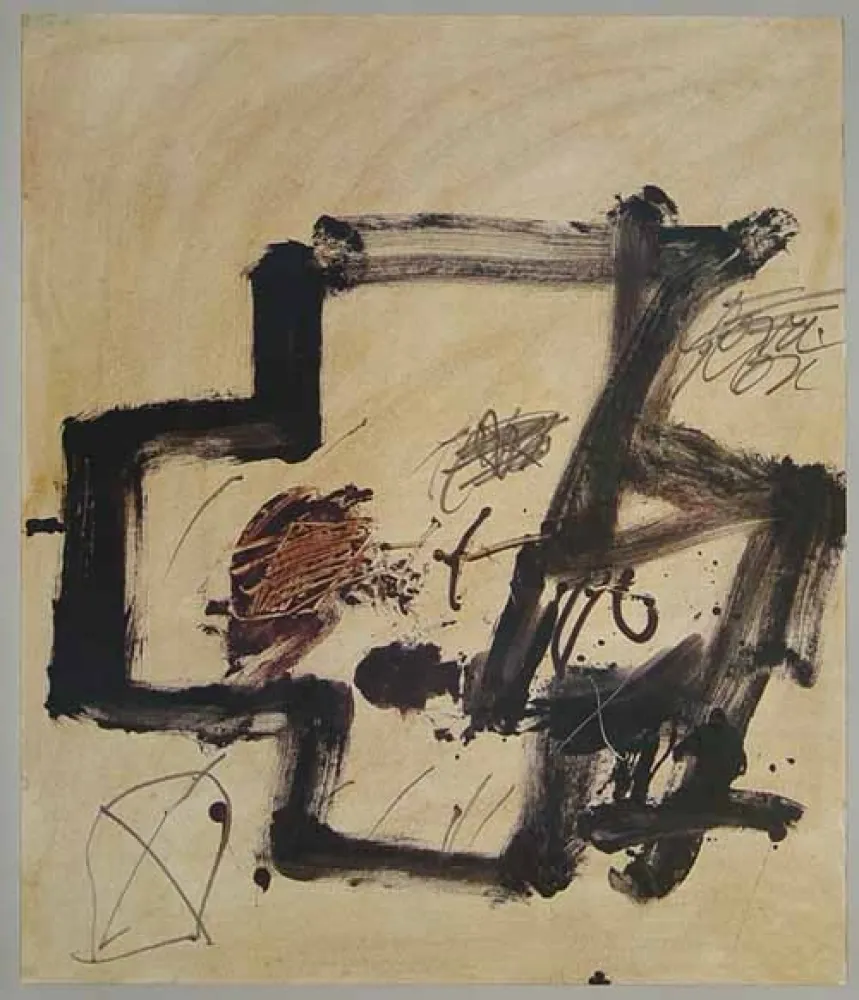 Гашение Tàpies - Untitled