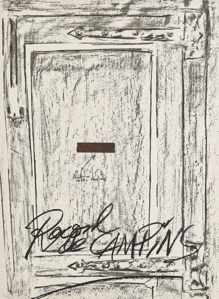 Литография Tàpies - Untitled 