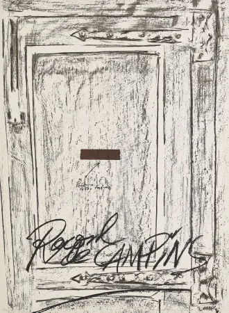 Литография Tàpies - Untitled 