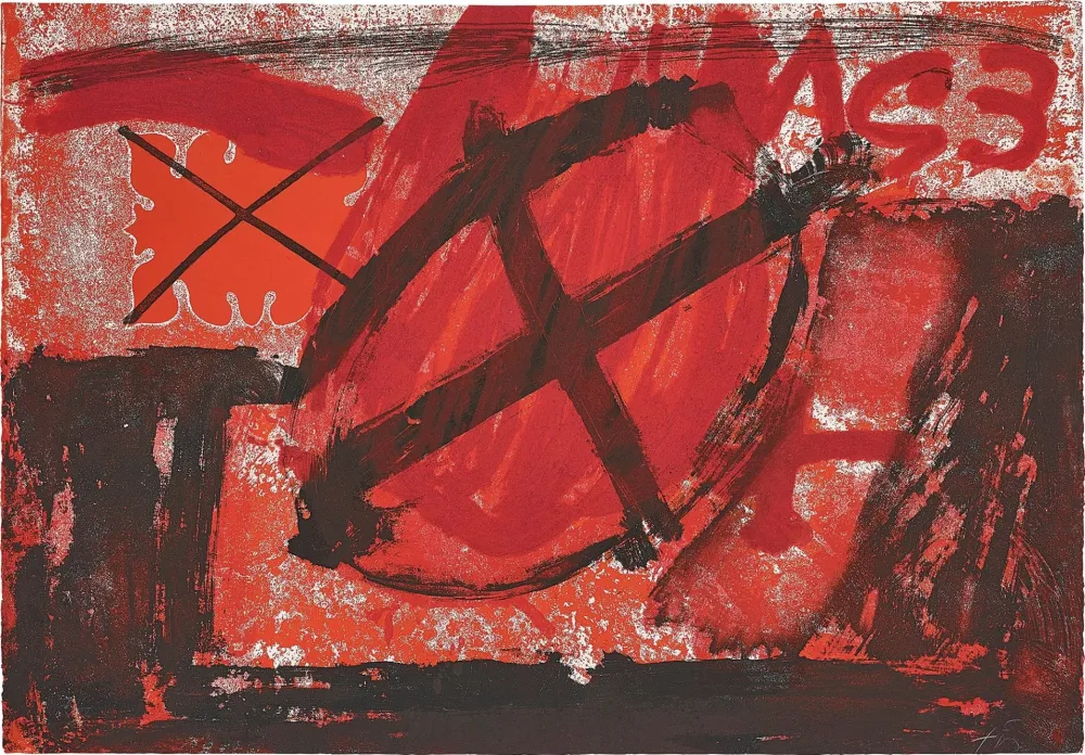 Карборунд Tàpies - Untitled