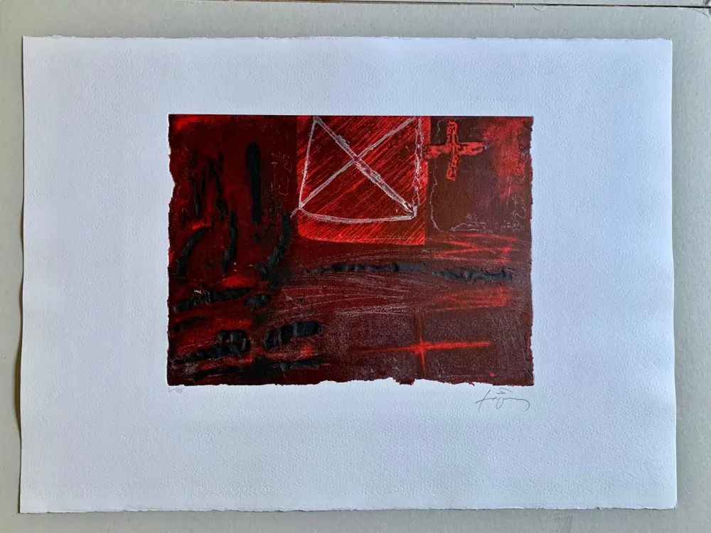 Карборунд Tàpies - Untitled 