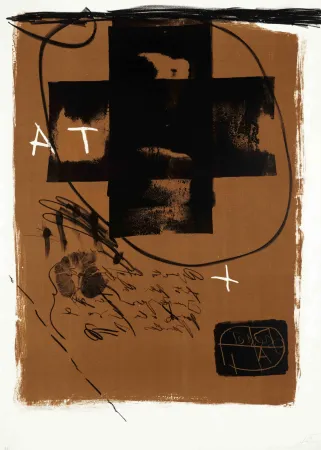 Литография Tàpies - Untitled