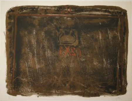 Литография Tàpies - Untitled