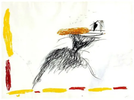 Гравюра Tàpies - Untitled