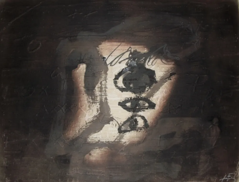 Гравюра Tàpies - Variation