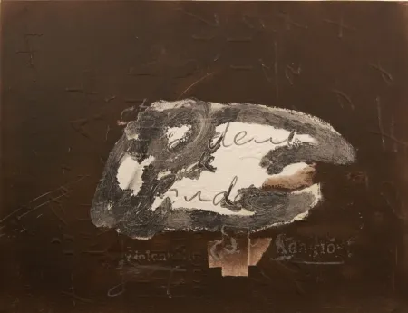Литография Tàpies - Variations 10