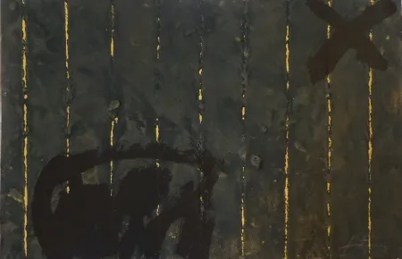 Гравюра Tàpies - Vertical plegat