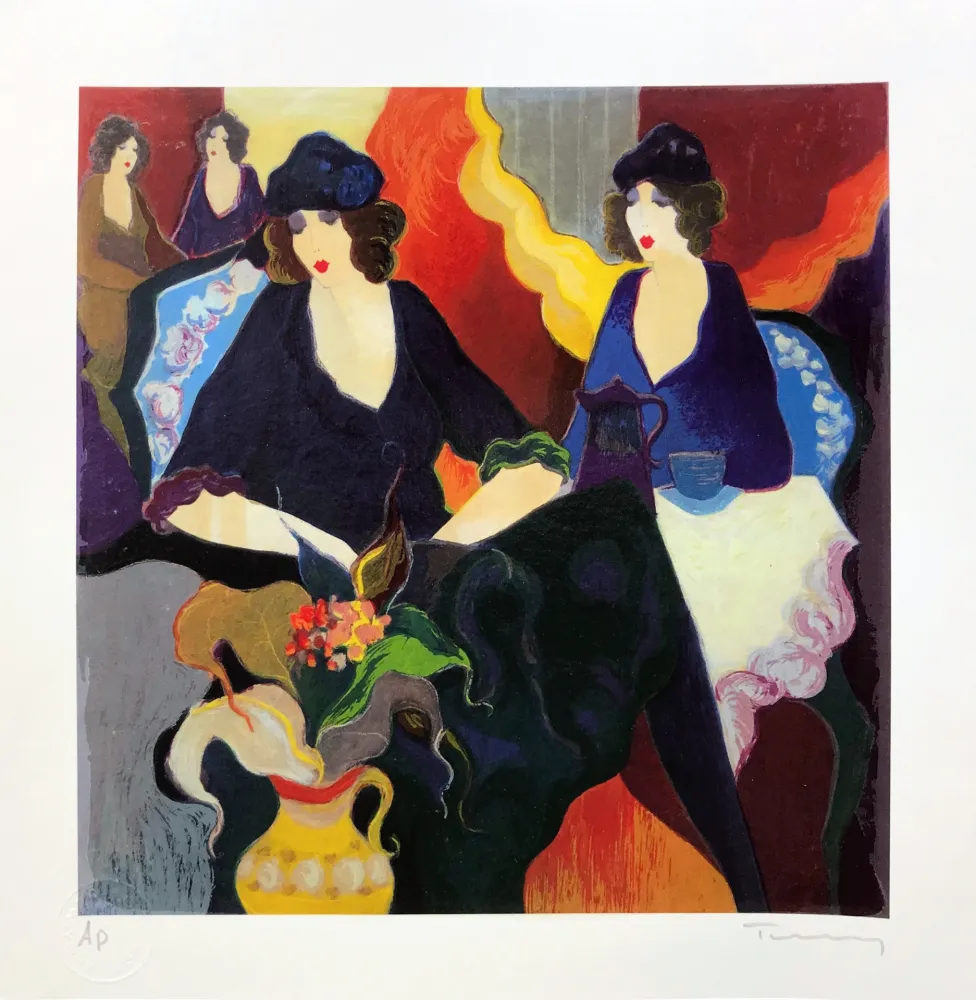 Сериграфия Tarkay - AFTERNOON TEA