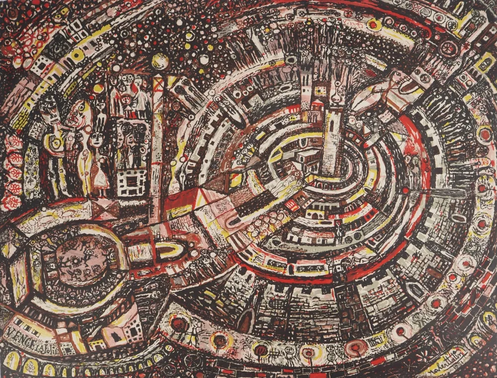 Литография Tatin - Vence La Jolie,