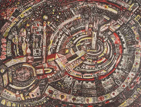 Литография Tatin - Vence La Jolie,