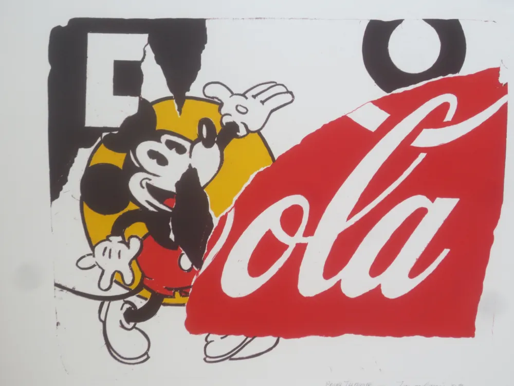 Литография Tavoularis  - Mickey Mouse