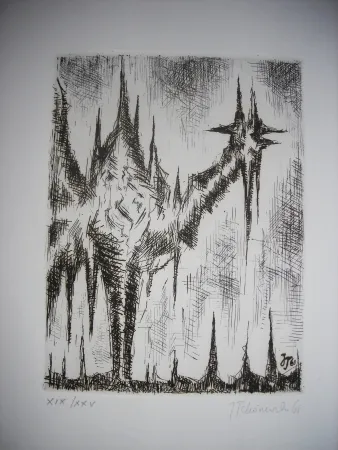 Офорт Tchorzewski - The international avant garde 4