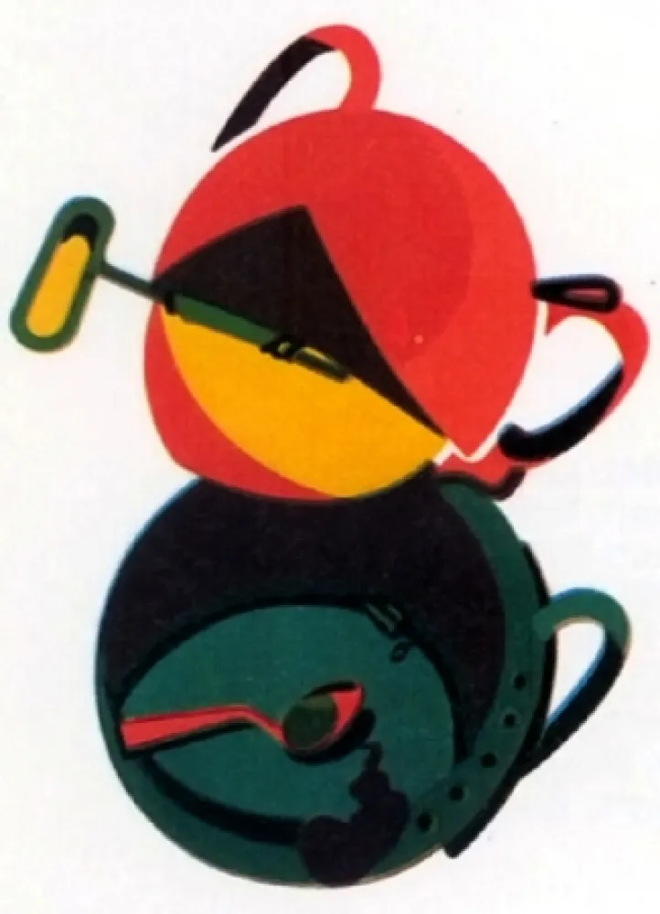 Литография Telemaque - Hommage au manche