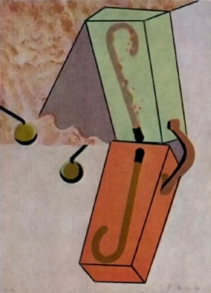 Литография Telemaque - Lame de fond