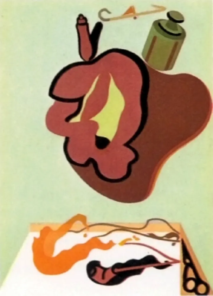 Литография Telemaque - Le cercle