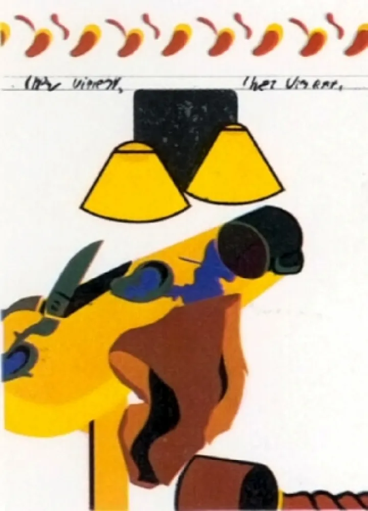 Литография Telemaque - L'oreille de Van Gogh