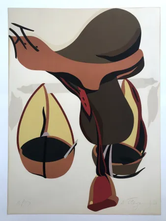 Литография Telemaque - Pour Joan Prats 