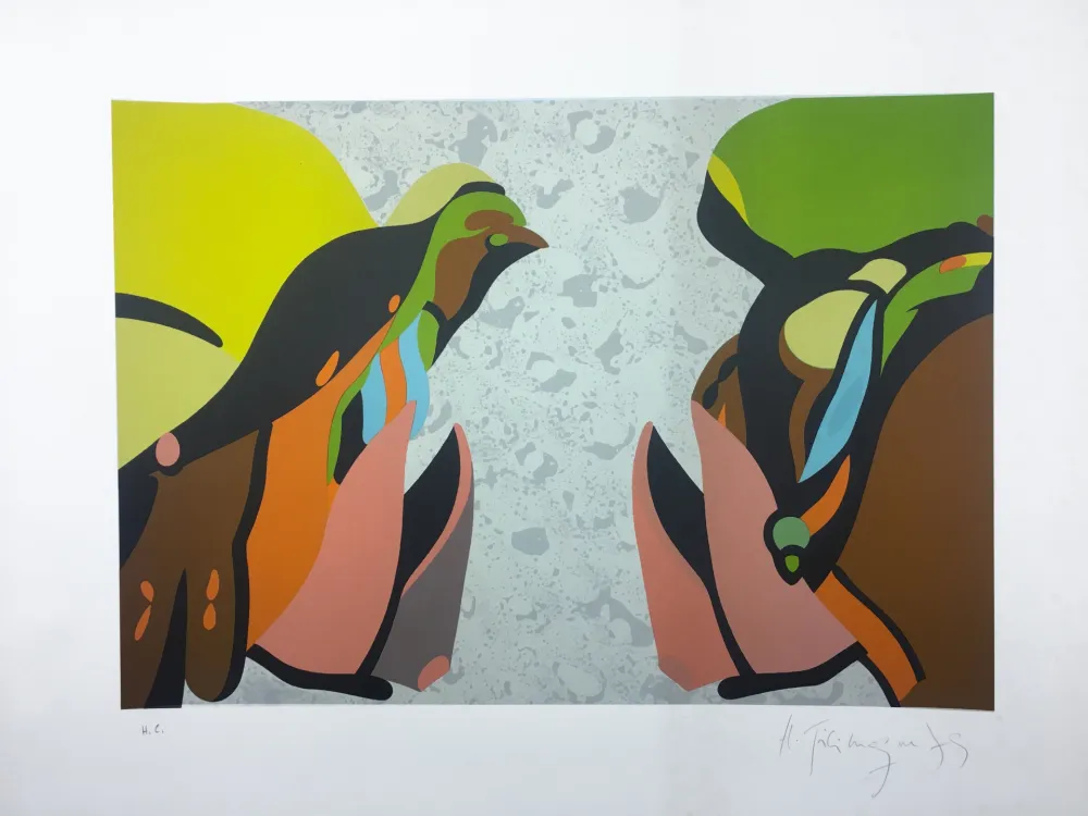 Литография Telemaque - UTOPIE (1979).