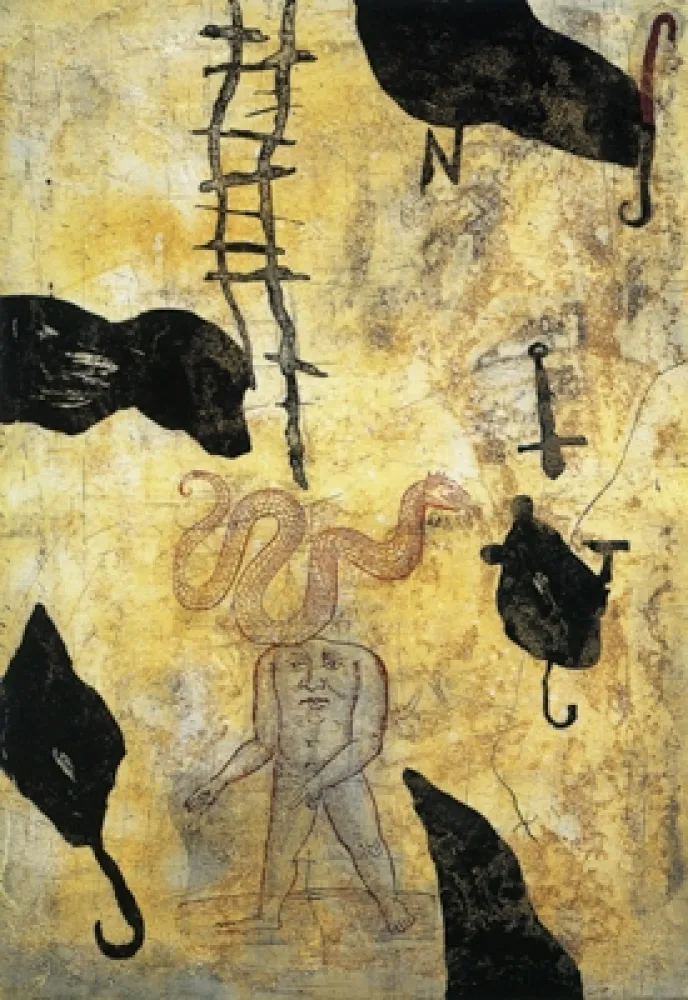 Офорт И Аквитанта Texier - La figure de l'échelle