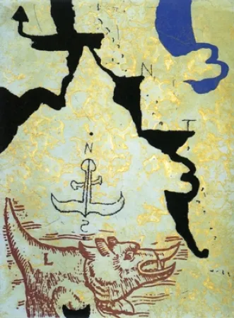 Офорт И Аквитанта Texier - Nord contre Sud