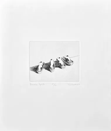 Гравюра Thiebaud - Banana Splits