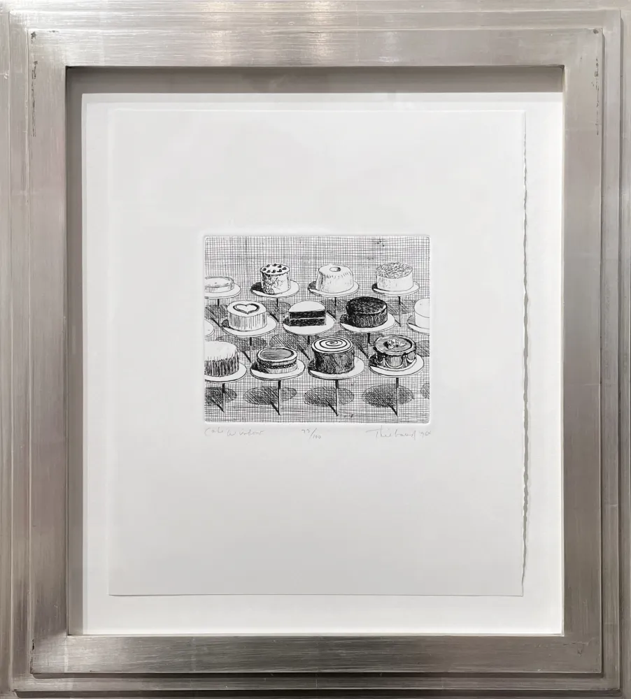 Гравюра Thiebaud - Cake Window