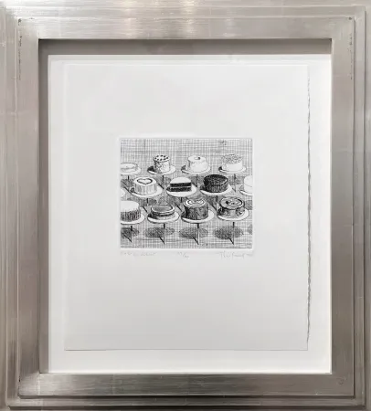 Гравюра Thiebaud - Cake Window