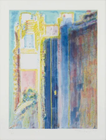 Акватинта Thiebaud - City Edge