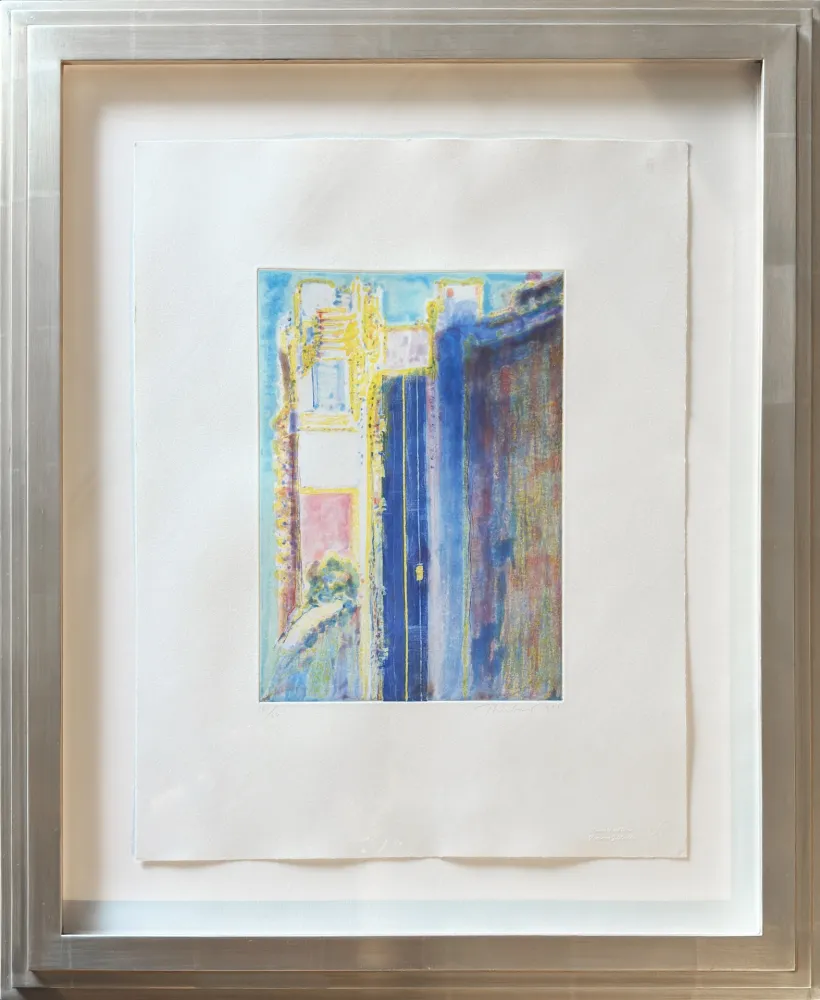 Акватинта Thiebaud - City Edge