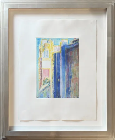 Акватинта Thiebaud - City Edge