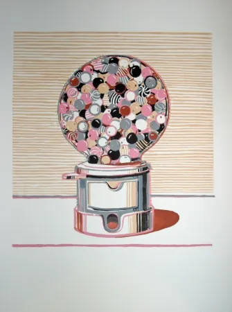 Линогравюра Thiebaud - Gumball Machine