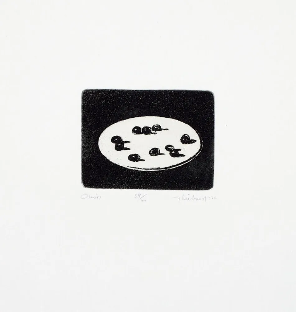 Гравюра Thiebaud - Olives