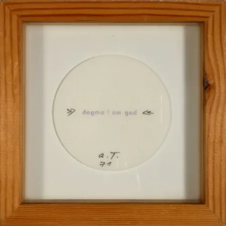 Многоэкземплярное Произведение Thomkins - »dogma I am god«
