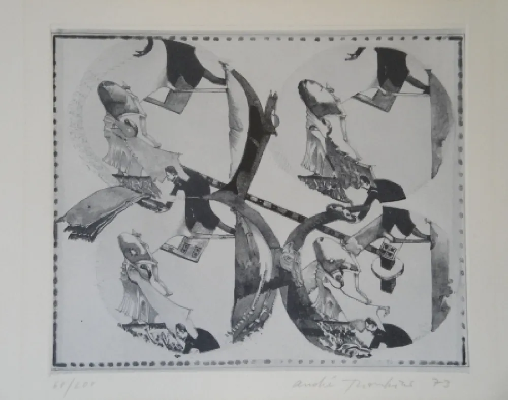 Гравюра Thomkins - 